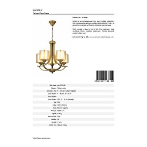 Boat Modern Avize E27 60w 55cm Metal Eskitme Dorbien-av-65228-5e