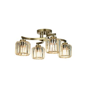 İkram Modern Avize E27 48w 58cm Metal Eskitme Dorbien-av-65229-4e