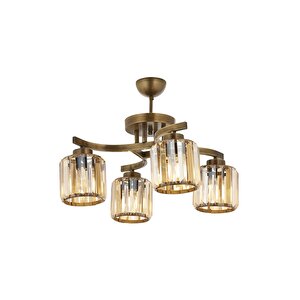 İkram Modern Avize E27 48w 58cm Metal Eskitme Dorbien-av-65229-4e