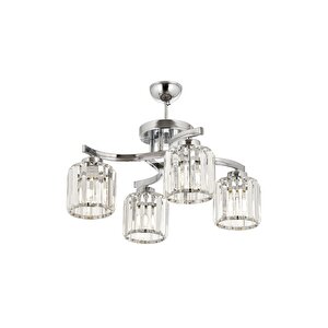 İkram Modern Avize E27 48w 58cm Metal Krom Dorbien-av-65229-4k