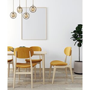 Rumple Modern Avize E14 24w 80x22cm Metal Eskitme Avonni-av-1850-4ey