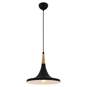 Mimoza Sarkıt E27 12w 32cm Metal Siyah Avonni-av-4100-a6-bsy