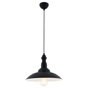 Mimoza Sarkıt E27 12w 35cm Metal Siyah Avonni-av-4100-m5-bsy