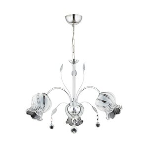 Sırma Modern Avize E27 36w 56cm Metal Krom Dorbien-av-65236-3k
