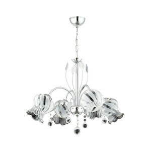 Sırma Modern Avize E27 48w 56cm Metal Krom Dorbien-av-65236-4k
