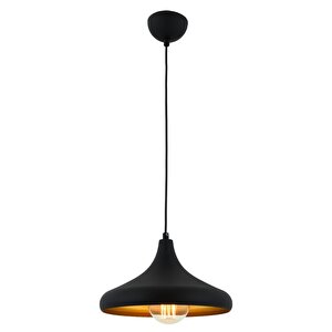 Akasya Sarkıt E27 12w 29cm Metal Siyah Avonni-av-4106-m8-bsy-29