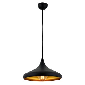 Akasya Sarkıt E27 12w 36cm Metal Siyah Avonni-av-4106-m8-bsy-36