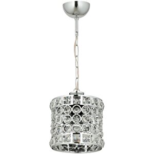 Göz Klasik Avize E27 12w 17cm Metal Krom Dorbien-av-65240-1k