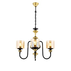 Odın Modern Avize E27 36w 62cm Metal Eskitme Avonni-av-4161-3e