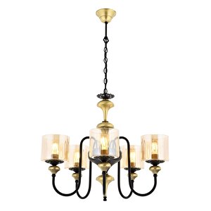 Odın Modern Avize E27 60w 62cm Metal Eskitme Avonni-av-4161-5e