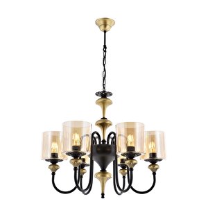 Odın Modern Avize E27 72w 62cm Metal Eskitme Avonni-av-4161-6e