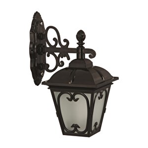 Bahçe Aplik E27 12w 28x20cm Abs Siyah Dorbien-bap-68181-bsy-m2