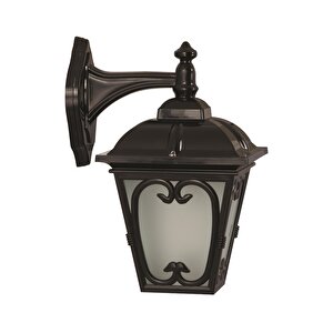 Bahçe Aplik E27 12w 25x20cm Abs Siyah Dorbien-bap-68181-bsy-m4