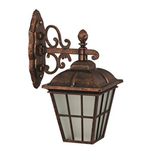 Bahçe Aplik E27 12w 28x20cm Abs Kahverengi Dorbien-bap-68183-bkr-m1