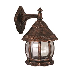 Bahçe Aplik E27 12w 30cm Abs Kahverengi Dorbien-bap-68184-bkr-m1