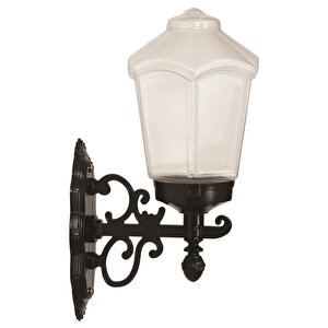 Bahçe Aplik E27 12w 26x20cm Abs Siyah Dorbien-bap-68197-bsy-m2-op