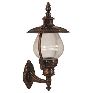 Bahçe Aplik E27 12w 28x25cm Abs Kahverengi Dorbien-bap-68205-bkr
