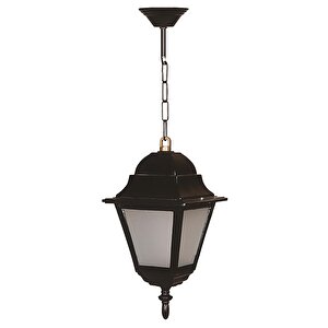 Bahçe Fenerleri E27 12w 18cm Abs Siyah Dorbien-bfe-68179-bsy