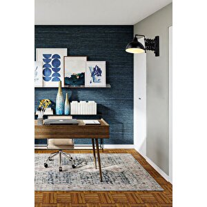 Baha Aplik E27 12w 22x45cm Metal Siyah Avonni-hap-9082-bsy