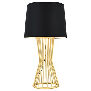 Nutella Abajur E27 12w 35cm Metal Sarı Avonni-hml-9073-1bsa