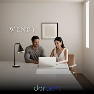 Wendy Çalışma Masası Lambası E27 12w 32x16cm Metal Siyah Dorbien-ml-62077-02