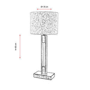 Masa Lambası Ml/9108/1e