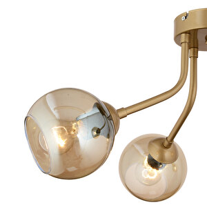 David 3lü Eskitme Bal Camlı Modern Genç Odası Mutfaksalon Avize