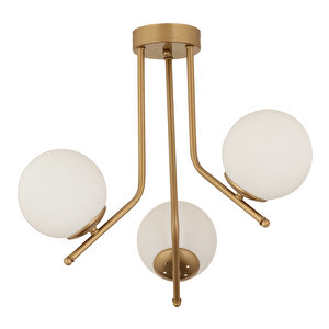 Nida 3lü Komple Eskitme Boyalı Modern Mutfak Yatak Odası Salon Avize