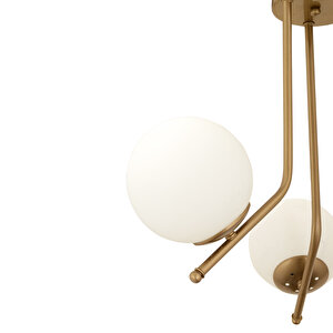 Nida 3lü Komple Eskitme Boyalı Modern Mutfak Yatak Odası Salon Avize