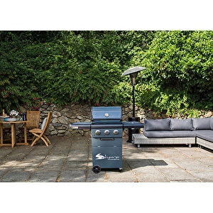 Sahara Barbekü X350 - Gri Mavi