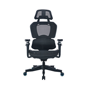 Adore Gaming Epic Profesyonel Oyuncu Ve Yönetici Koltuğu-siyah File-mavi 68,5x116-123,5x68 Cm (gxyxd)