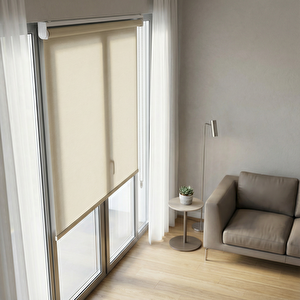 Stor Perde Eko Bej 100*200