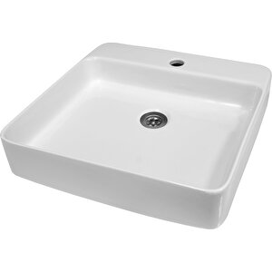 Karen Seramik Award Tezgah Üstü Lavabo 48x48 Cm