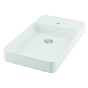 Karen Seramik Award Tezgah Üstü Lavabo 48x48 Cm, Çanak Lavabo