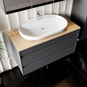 Paradise Tezgah Üstü 70 Cm, Çanak Lavabo
