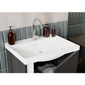 Sky 50 Cm, Dolap Uyumlu Seramik Lavabo