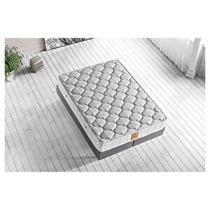 Relax Yatak Tek Kişilik Orta Sert Beş Yıldızlı Otel Yatağı Lüks Ortopedik Yatak Çift Taraflı 28 Cm 90x200 cm
