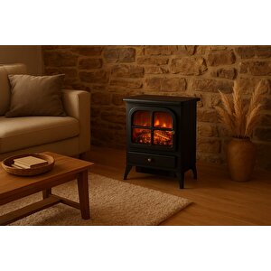 Ayaklı Elektrikli Şömine 1800 W