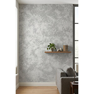 Bien Exclusive 71-6 Soft Antrasit Gri Renk Düz Sade Kombin Görünüm Duvar Kağıdı 5 M²