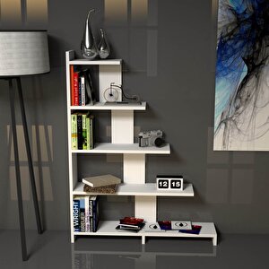 Step Kitaplık Beyaz