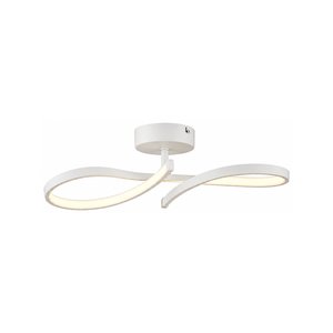 Vetto Beyaz 38 Watt Plafonyer 3 Renkli Ledli Modern Mutfak Banyo Led Salon Sarkıt Avize Beyaz