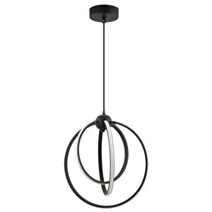 Coper Sarkıt 75 Watt Sarkıt 3 Renkli Ledli Modern Mutfak Banyo Led Salon Sarkıt Avize