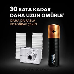 Duracell Optimum Aa Alkalin Pil, 1,5 V Lr6 Mn1500, 6’li Paket