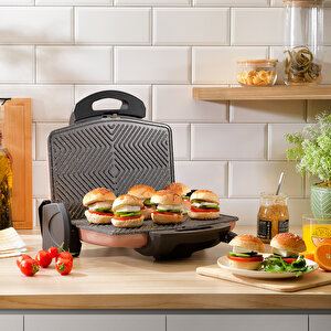 Rosegold W.b. Grill Chef Tost Makinesi