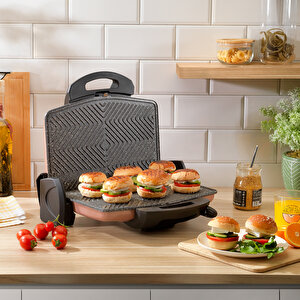 Rosegold W.b. Grill Chef Tost Makinesi