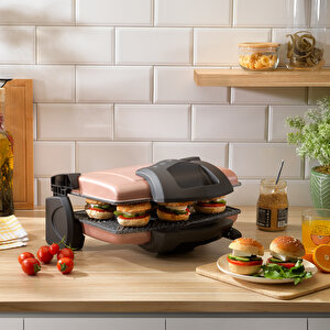 Rosegold W.b. Grill Chef Tost Makinesi