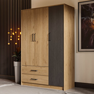 3508 Grande Modern 120x182 3 Kapili Gardrop Sepet Trevi̇so