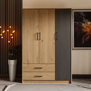 3508 Grande Modern 120x182 3 Kapili Gardrop Sepet Trevi̇so