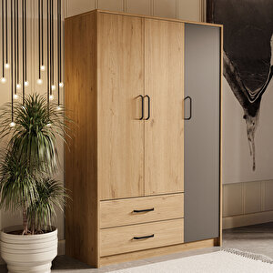 3508 Grande Modern 120x182 3 Kapili Gardrop Sepet Trevi̇so