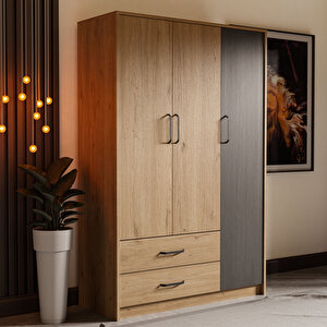 3508 Grande Modern 120x182 3 Kapili Gardrop Sepet Trevi̇so
